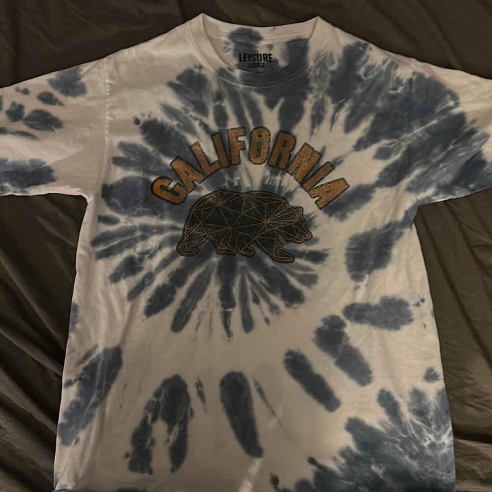 California tie-dye  t-shirt